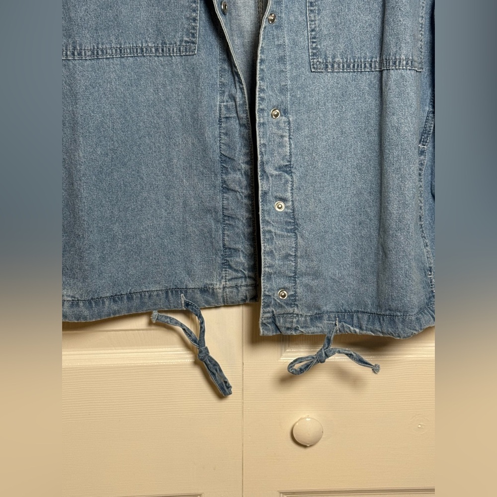 Women's Blue Jean Jacket - Picture 2 of 8